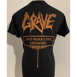 GRAVE - And Here I Die…Satisfied, T-SHIRT. ROZMIAR L